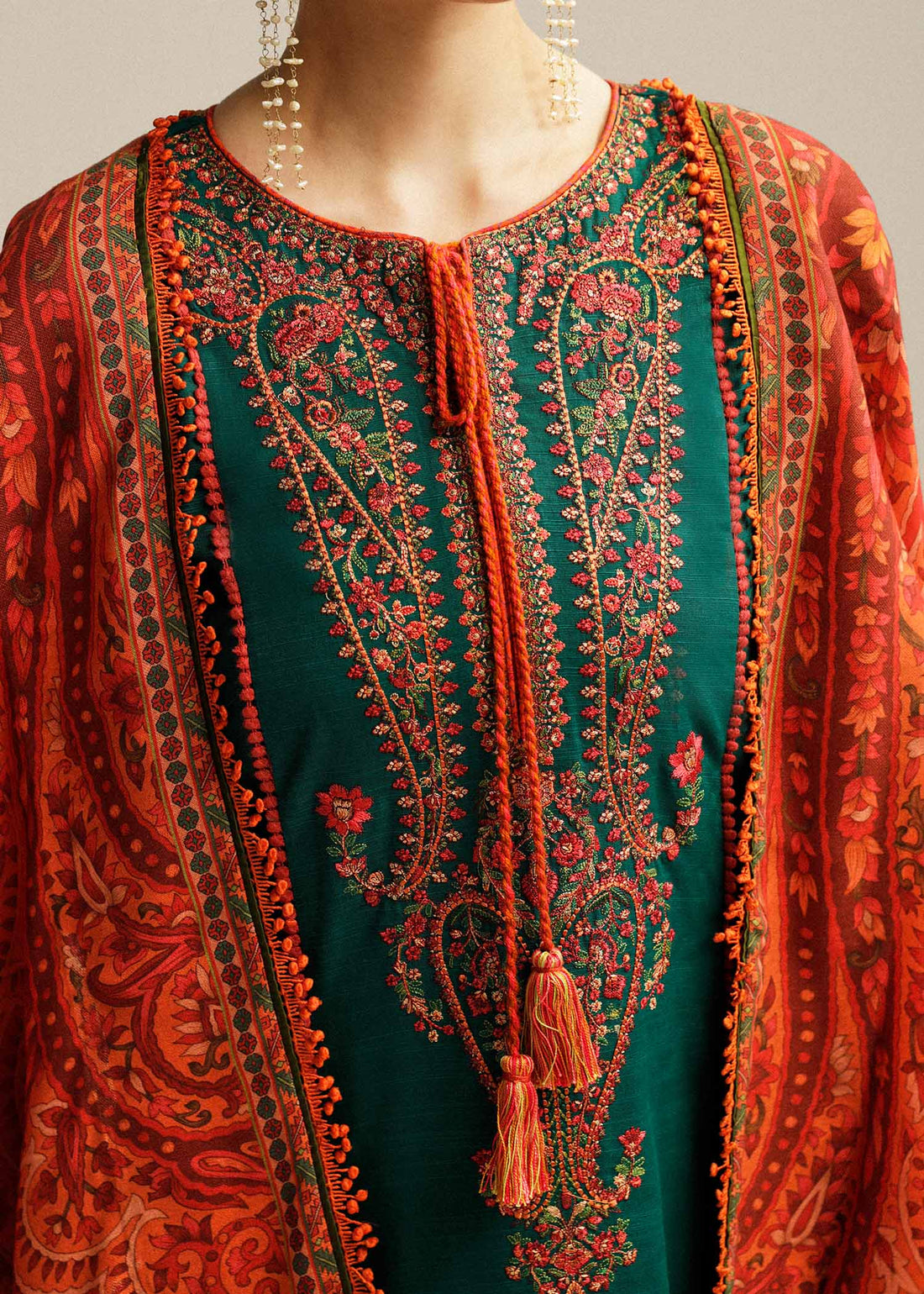 Hussain Rehar | Winter Shawl Khaddar 23 | Marjaan
