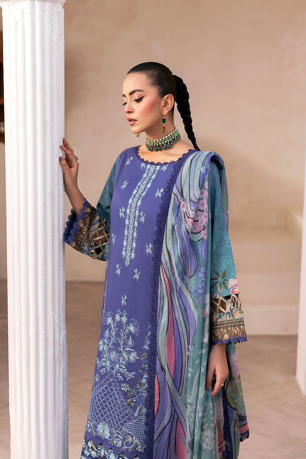 Ramsha | Mashaal Luxury Lawn | L-1412