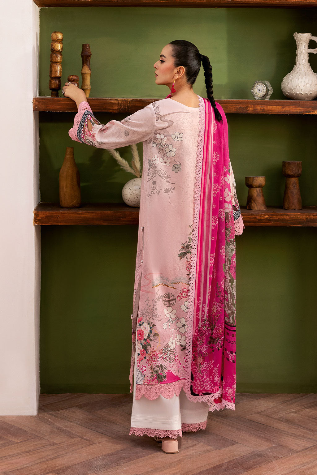 Ramsha | Mashaal Luxury Lawn | L-1407