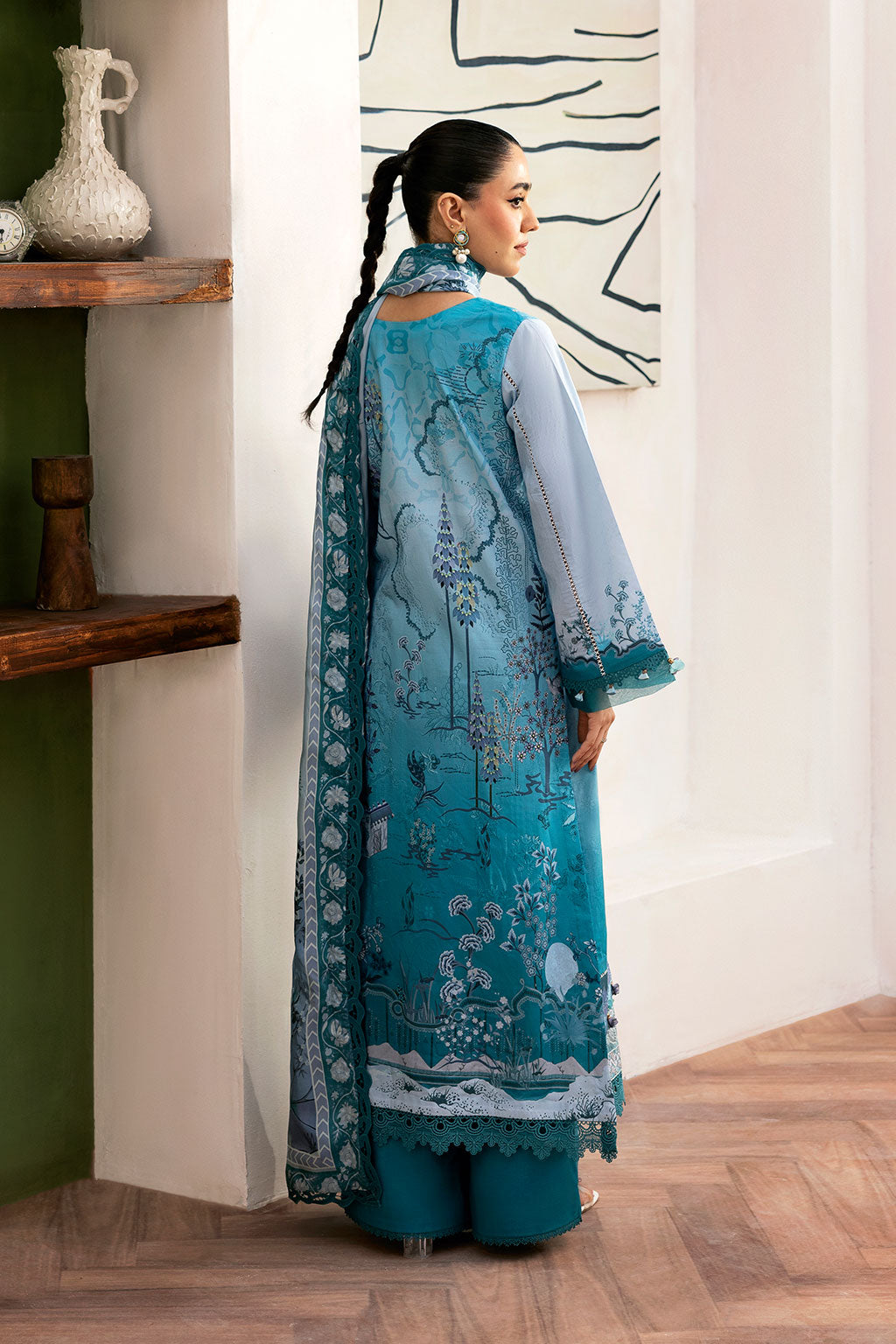 Ramsha | Mashaal Luxury Lawn | L-1406