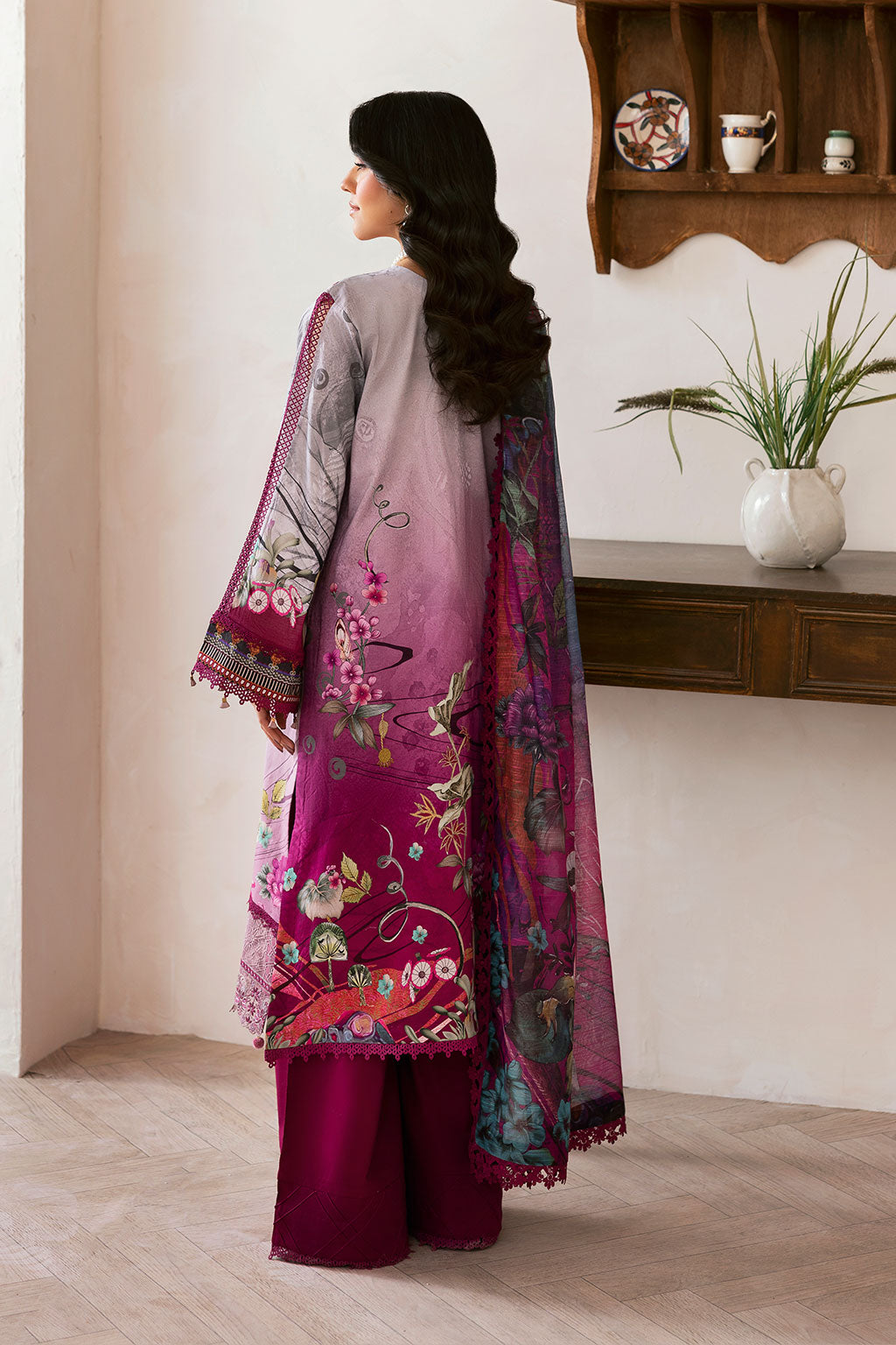 Ramsha | Mashaal Luxury Lawn | L-1409