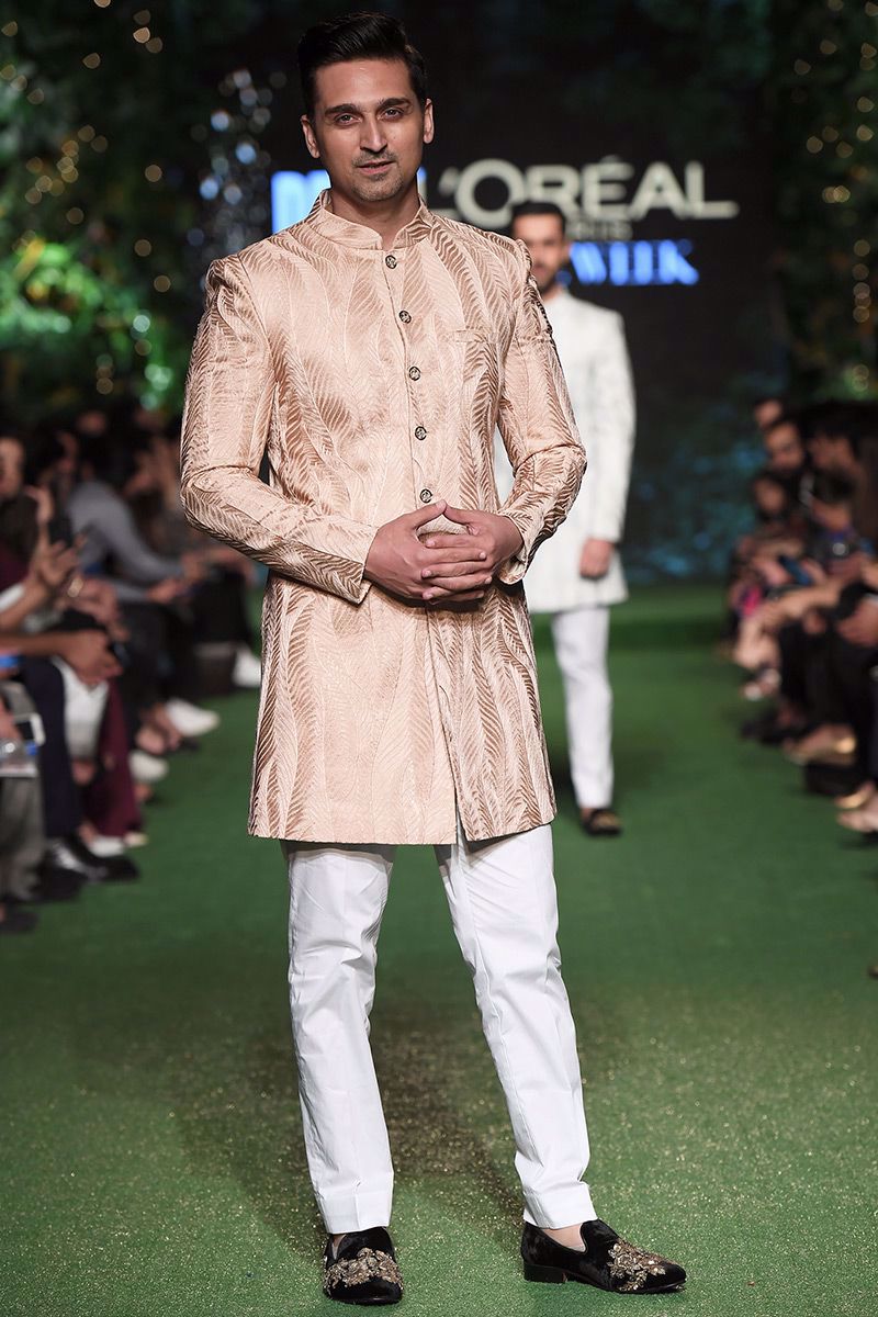 Pakistani Menswear | MNR-PASTEL PEARL (A)
