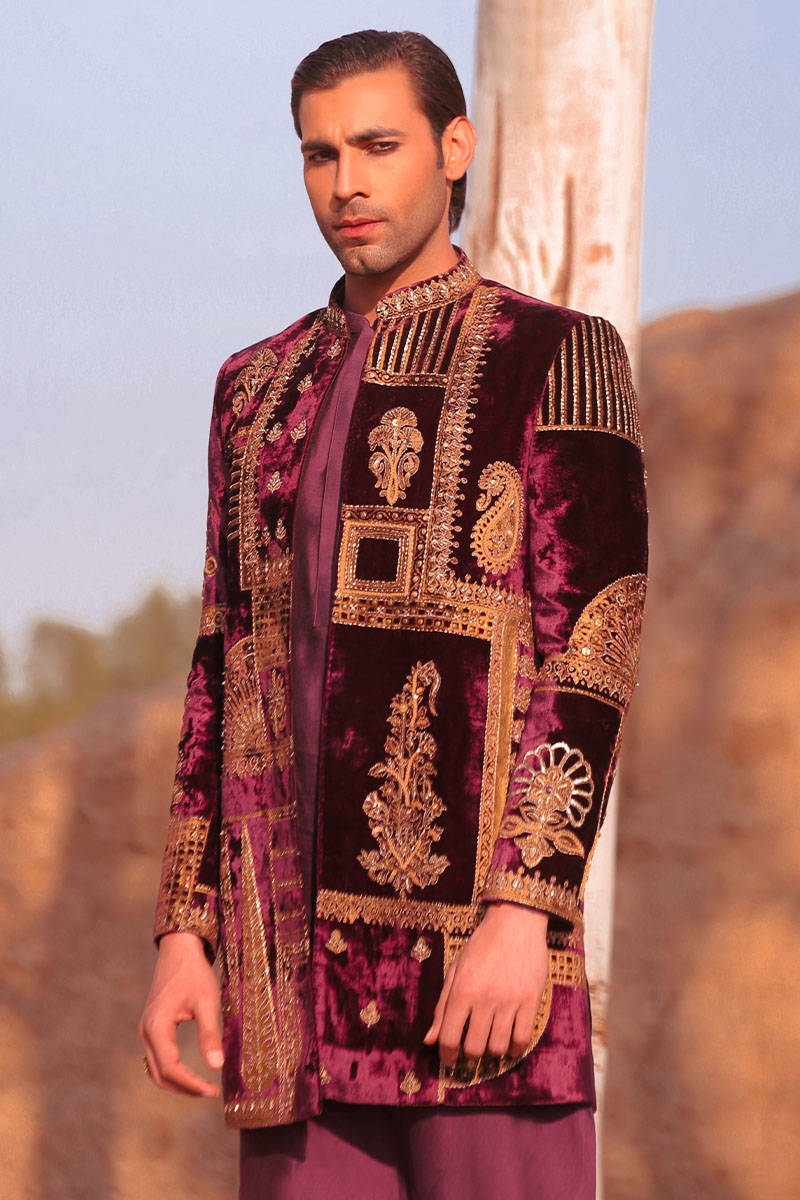 Pakistani Menswear | MNR-DRD